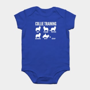 Rough Collie Training Rough Collie Dog Tricks Baby Bodysuit